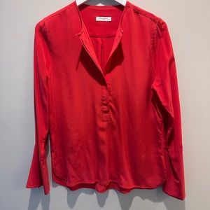 Equipment brand silk blouse